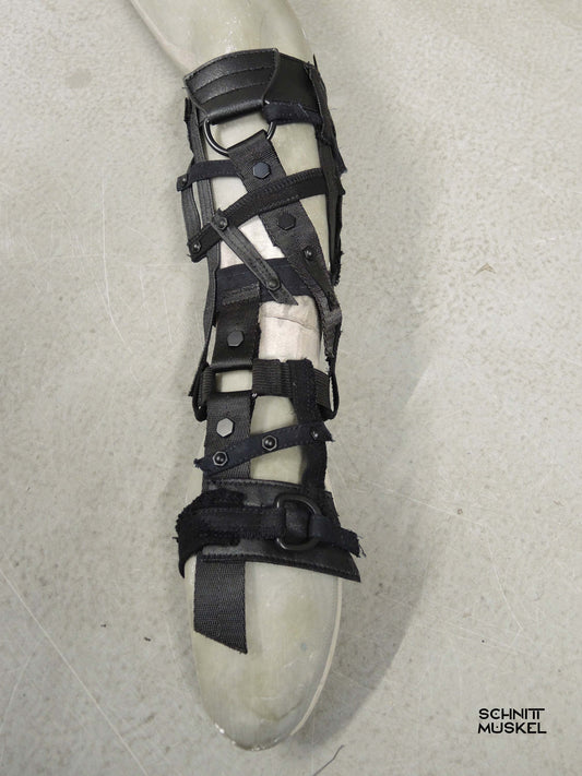 Armteil Armstulpe, postapokalypische Armstulpe, Burning man Outfit, darkwear, Gothic Armstulpe
