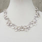 Collier aus ovalen Elementen, othicschmuck, darkavantgarde Schmuck