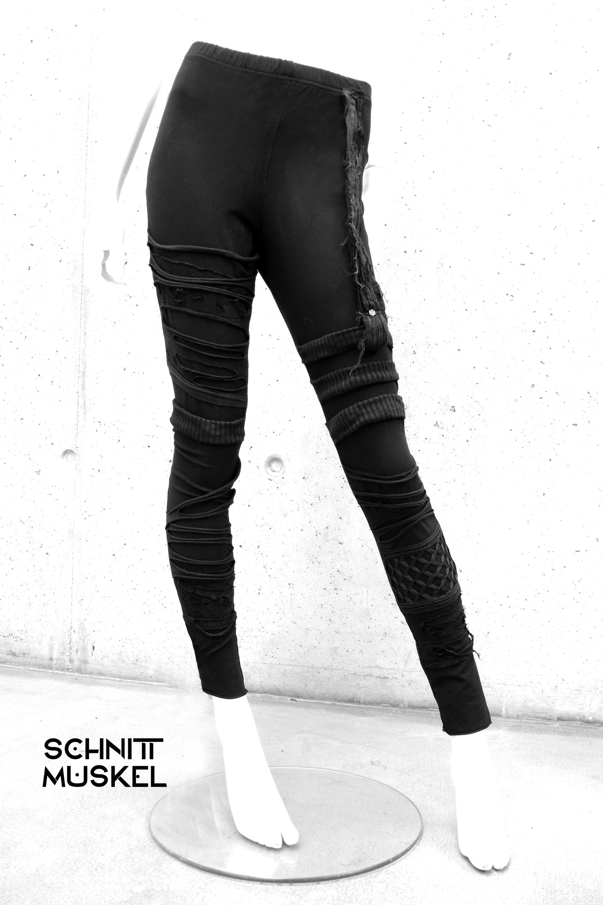 Darkycber Leggings, Darkwear, Gothic, Gothicleggings, darkavantgarde, darkavantgarde Leggings