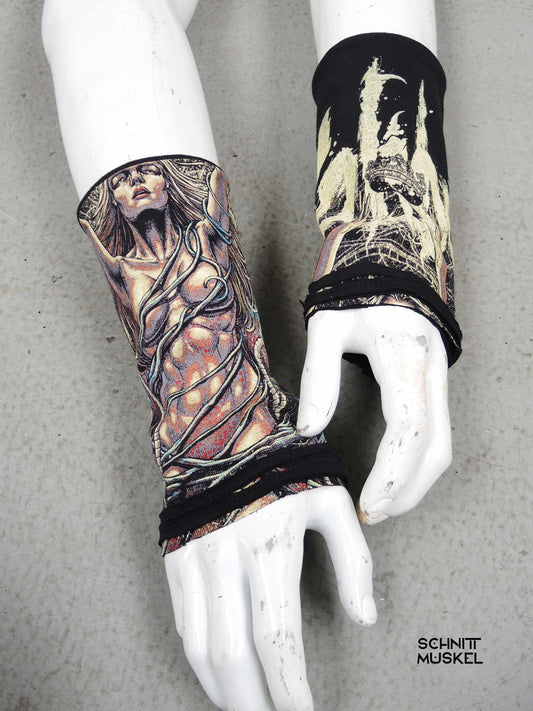 Calibanmerch, Caliban Armstulpen, Calibanundschnittmuskel, Metalarmstulpe