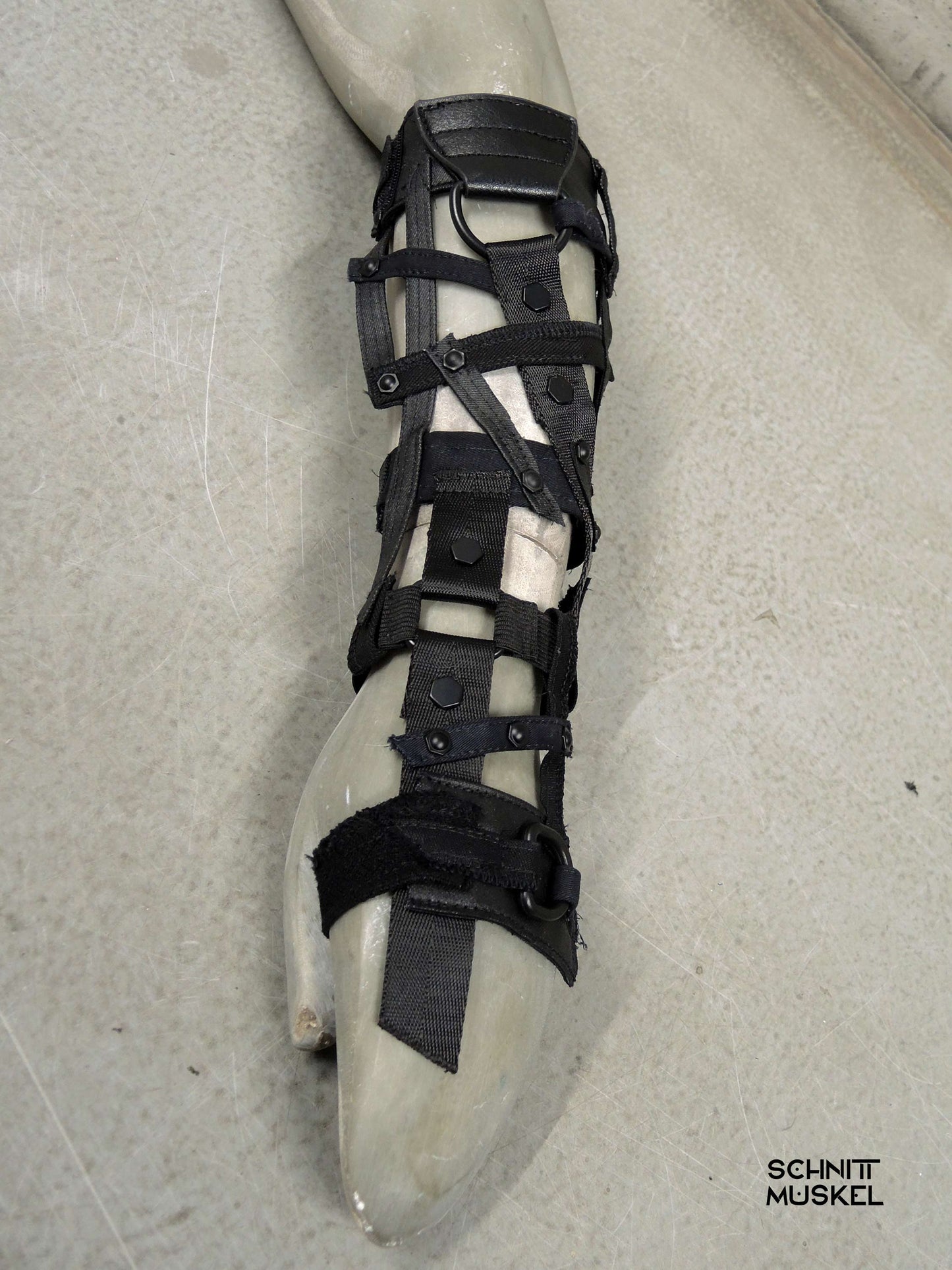 Armteil Armstulpe, postapokalypische Armstulpe, Burning man Outfit, darkwear, Gothic Armstulpe