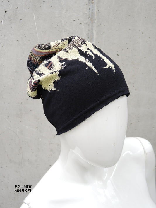 Calibanbeanie, Caliban Mütze, Metalbeanie, eicht Mütze, schnittmuskelxCaliban, Calibanmerch