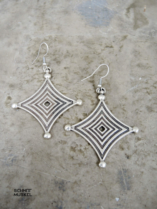 orientalische Ohrringe, Gothicschmuck, nicht allergener Schmuck, nicht allergener Ohrschmuck