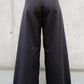 Wickelhose, Sommerhose, schwarze Sommerhose, Hose mit Überschlag, darkwear, darkavantgarde Hose, darkavantgarde, Gothichose