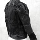 Unikatjacke, Bikerjacke, Gothicjacke, Custom Lederjacke, darkwear, Stageclothing, Bandoutfit