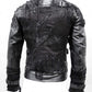Unikatjacke, Bikerjacke, Gothicjacke, Custom Lederjacke, darkwear, Stageclothing, Bandoutfit