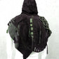 handgemachtes schwarzes Cape mit Kapuze, Dark Viking, Nordic Style, Viking Style, Wicca,
Post Apocalyptic Cape mit Schnallen und Nieten Unikat
Gothic Cape Unisex mit Kapuze Raw Look
