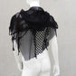 Gothic Cape, Netzcape, Netzüberwurf, postapokalyptische Mode, kinky fashion, wasteland Party Outfit