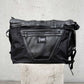 darkavantgarde Tasche, Gothic Umhängetasche, Gothic Tasche, Bondage Tasche, Unikattasche, schwarze Unikattasche, Tasche vegan, Tasche mit Bändern