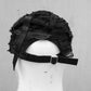 Gothicbaseballcap, darkwear, darkavantgarde, postapokalyptische Mütze, technostyle cap, Gothiccap, Gothicschiebermütze