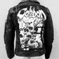 Caliban, Calibanmerch, Calibanjacke, Calibanlederjacle, Unikat Bikerjacke, Metalkutte, Metallederjacke, Rockerjacke, 
