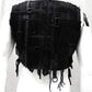 Distressed Weste, schwarze Weste Herren Damen, avantgarde Fashion, Techwear Germany, Schnittmuskel Design, handgefertigte Weste, Industrial Streetwear, Unisex Tactical Vest, Gothicmode, kinky Outfit, Gothicweste, postapokayptische Mode