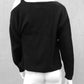 off shoulder Pullover, asymmetrischer Pullover, darkwear