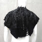 handgemachtes schwarzes Cape mit schwarzer Beschichtung. Avantgarde
Post Apocalyptic Cape mit Schnallen und Nieten Unikat
Gothic Cape Unisex mit Kapuze Raw Look