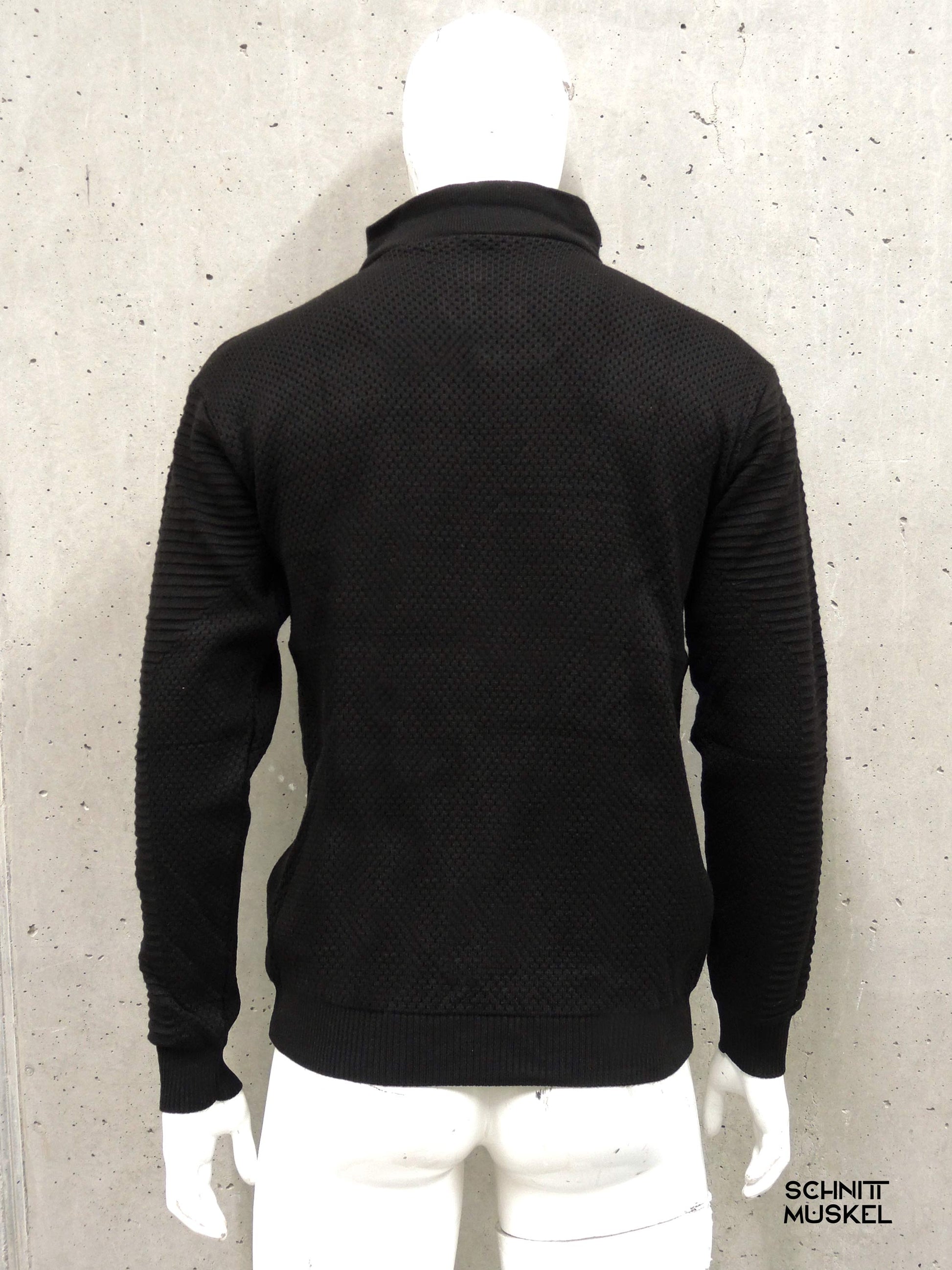 schwarzer Pullover mit Stehkragen, Gothicpullover, Gothicmode für Männer, Gothicmode für HErren, Gotth, darkwear, Gothicpullover für Frauen, Gothicmode für Frauen