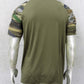 olivgrünes Shirt, Combatshirt, darkwear, aberfashion, Tarnshirt, 6DBH, schnittmuskel