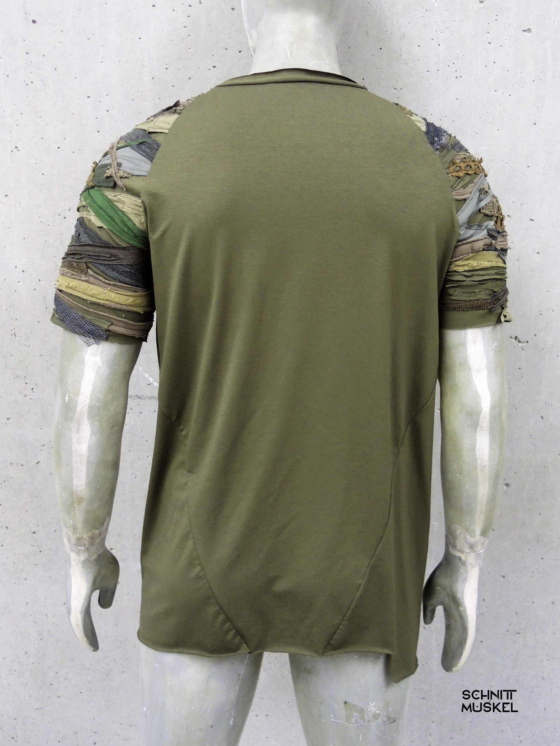 olivgrünes Shirt, Combatshirt, darkwear, aberfashion, Tarnshirt, 6DBH, schnittmuskel