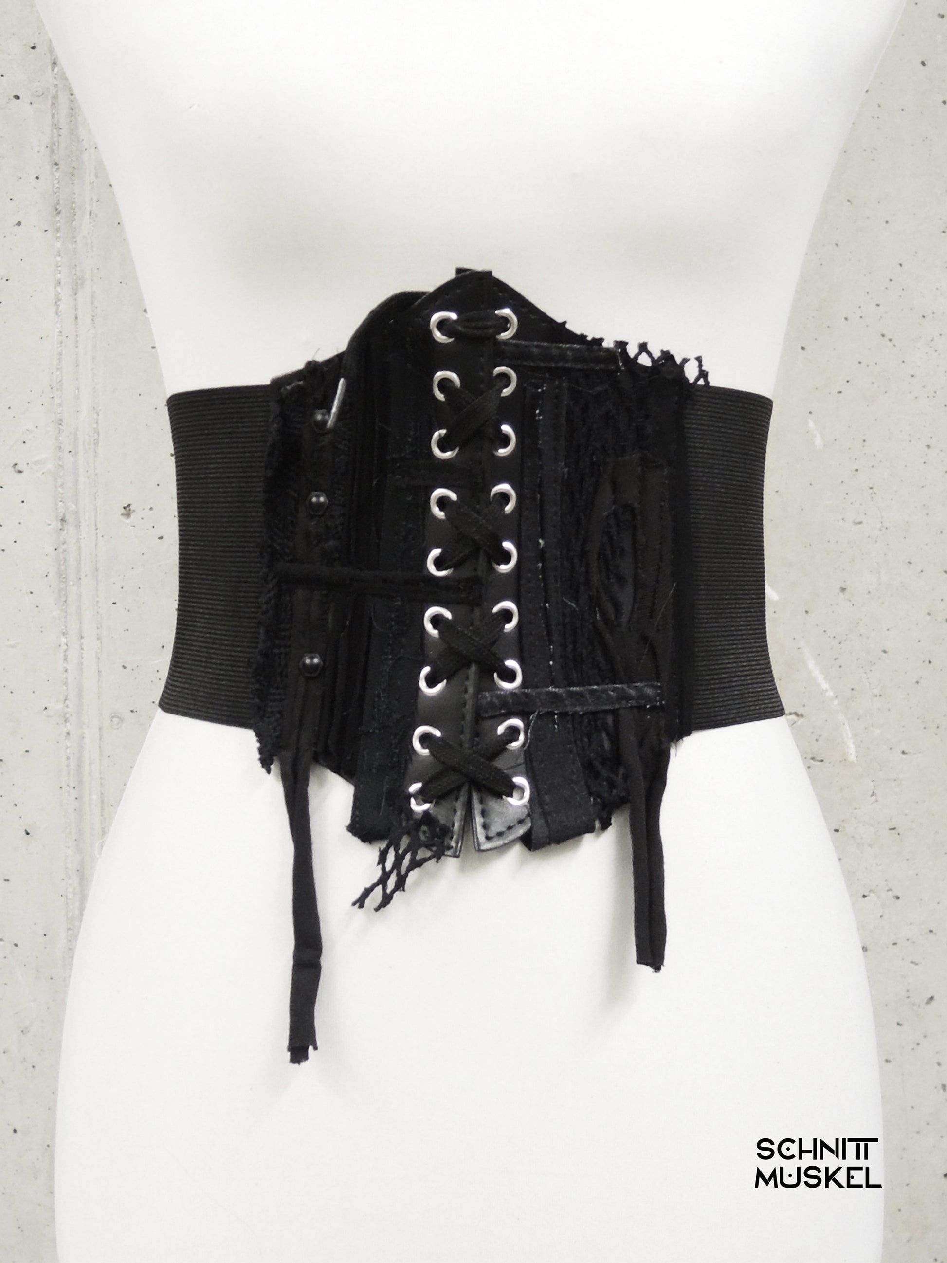 Taillengürtel, breiter Gorhic Gürtel Korsettgürtel, Gothicmode für Damen