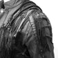 Unikatjacke, Bikerjacke, Gothicjacke, Custom Lederjacke, darkwear, Stageclothing, Bandoutfit
