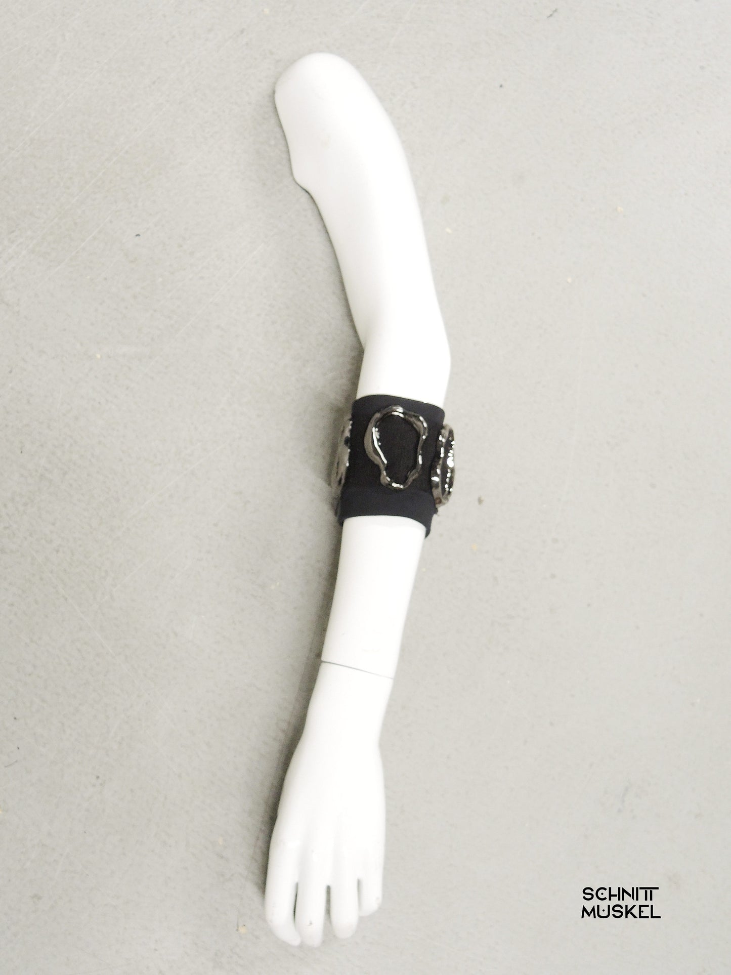 darkavantgarde Armband, Stoffschmuck, dark, Gothic, Gothicavantgarde