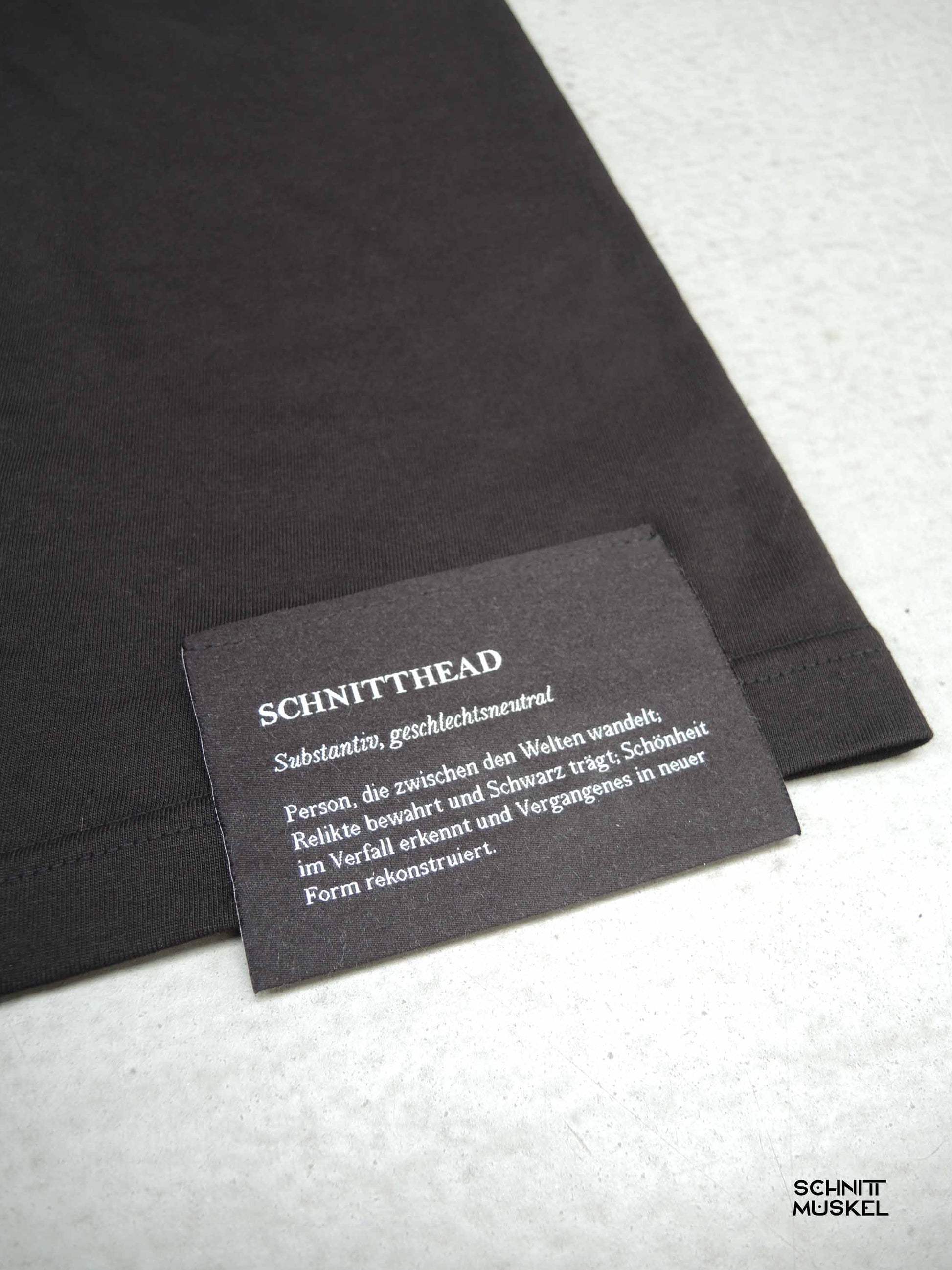 Schnitthead, Schnittmuskel T-Shirt, darkwear, darcyberfashion, Gothicshirt, Raveshirt, Gothic T-Shirt für Herren, postapokalyptisches Shirt, Black Metal Shirt