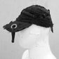 Gothicbaseballcap, darkwear, darkavantgarde, postapokalyptische Mütze, technostyle cap, Gothiccap, Gothicschiebermütze