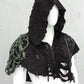 handgemachtes schwarzes Cape mit Kapuze, Dark Viking, Nordic Style, Viking Style, Wicca,
Post Apocalyptic Cape mit Schnallen und Nieten Unikat
Gothic Cape Unisex mit Kapuze Raw Look