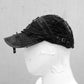 Gothicbaseballcap, darkwear, darkavantgarde, postapokalyptische Mütze, technostyle cap, Gothiccap, Gothicschiebermütze