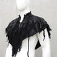 handgemachtes schwarzes Cape mit schwarzer Beschichtung. Avantgarde
Post Apocalyptic Cape mit Schnallen und Nieten Unikat
Gothic Cape Unisex mit Kapuze Raw Look
