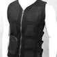 Combat Weste, Gothicweste Herren, Raverweste, Techwearstyle, Techwearweste, Techwearweste, Cyberweste, Gothickleidungg für Herren