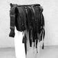destroyed Gothic Tasche, Gothic Umhängetasche, postapokalyptische Tasche, Schranz Style Tasche, Ravefashion, darkavantgarde Tasche, Unikattasche