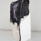 Gothic Tasche, postapokalyptische Tasche, Tasche mit Vogelschädel, schwarze Tasche mit Bändern, destroyed Tasche, upcycling Tasche, darkavantgarde Tasche, Gothic Umhängetasche, Unikattasche