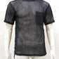 Herren Netzshirt, Netzshirt, Netz T-Shirt, schwarzes Netzshirt, Gothicshirt, Fetischkleidung, Kinky Party Outfit Herren