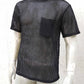 Herren Netzshirt, Netzshirt, Netz T-Shirt, schwarzes Netzshirt, Gothicshirt, Fetischkleidung, Kinky Party Outfit Herren