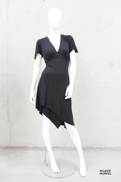 Gothic Sommerkleid, schwarzes Korsettkleid, Gothickleid, darkavantgarde Sommerkleid, Darkavantgarde Mode