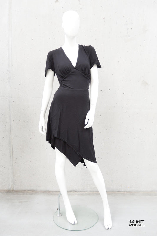 Gothic Sommerkleid, schwarzes Korsettkleid, Gothickleid, darkavantgarde Sommerkleid, Darkavantgarde Mode