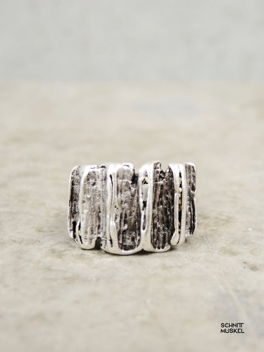 organischer Ring, darkavantgarde Ring, Gothic Ring, darkavantgarde Schmuck