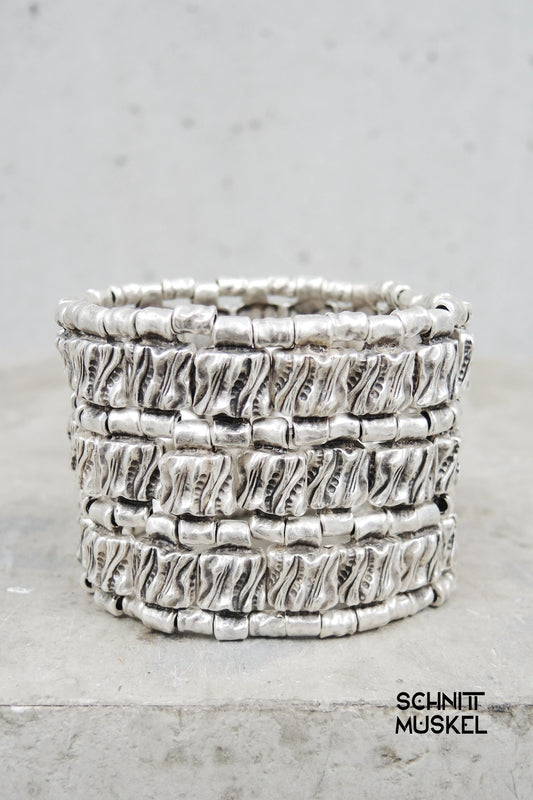 grosses Silberarmband, Gothicschmuck darkavantgarde Schmuck
