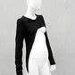 kurzer Pullover "tenebra"