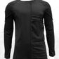 Gothiclangarmshirt für Herren, Gothicshirt, darkwear langarmshirt, darkavantgarde Mode für Herren, Festivalfashion, Festivaloutfit