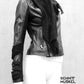 Custom Lederjacke, Gothiclederjacke, aussergewöhnliche Lederjacke, darkcyberfashion, darkcyber, Luxury leatherjacket