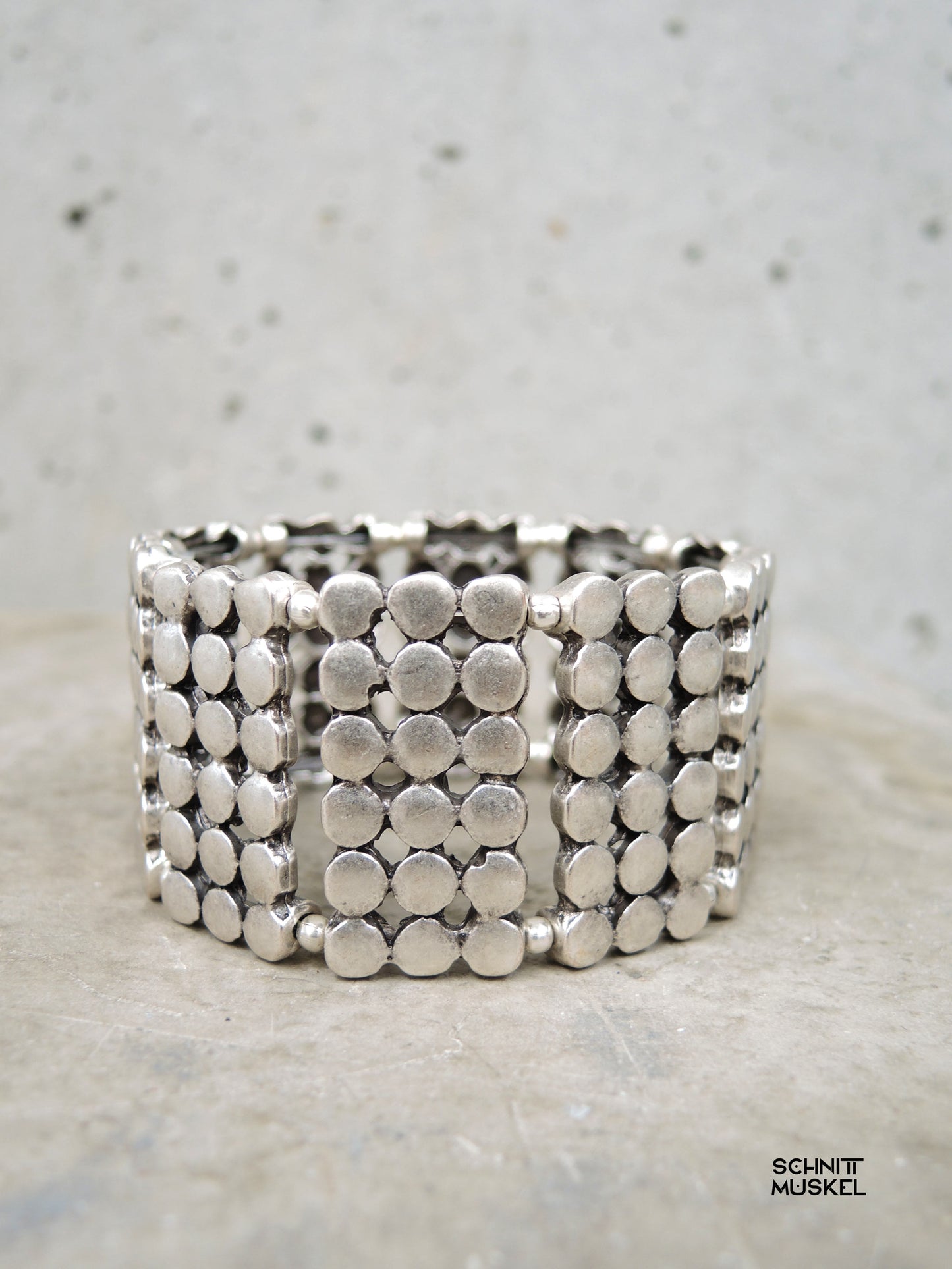 nicht allergener Schmuck, breites Armband, Darkavantgarde Schmuck