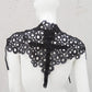 Gothic Darkavantgarde Kragen, Gothickragen, Gothiccape, Spitzencape, Spitzenkragen schwarz, schwarzer Spitzenkragen, Schulterstück, Schulterpiece, Gothicmode für Damen, Gothicmode für Frauen,