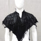 handgemachtes schwarzes Cape mit schwarzer Beschichtung. Avantgarde
Post Apocalyptic Cape mit Schnallen und Nieten Unikat
Gothic Cape Unisex mit Kapuze Raw Look
