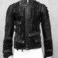 Unikatjacke, Bikerjacke, Gothicjacke, Custom Lederjacke, darkwear, Stageclothing, Bandoutfit