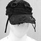 Gothicbaseballcap, darkwear, darkavantgarde, postapokalyptische Mütze, technostyle cap, Gothiccap, Gothicschiebermütze