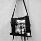 Unikattasche, Gothictasche, darkweartasche, darkwear, Gothicmode, Gothicaccessoire, Tasche mit Knochen, Punktasche, Custombag