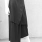 dark Avantgarde Hose, Hosenrock schwarz, Gothichose, Gothicmode für Damen