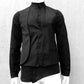 schwarze asymmetrische Weste, darkavantgarde Weste, darkwear, Gothicmode für Herren, Gothicweste für Herren,