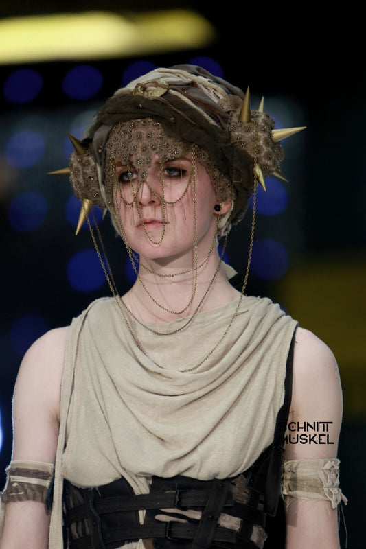 Dune Kopfschmuck, burningman headdress, Dune headdress, Turban, Wüstenturban, Wastelandkopfschmuck, wastelandheaddress, Starwars headdress, Starwars Kopfschmuck, nomad turban, Nomadenkopfschmuck, Wüstenstyle, Wüstenturban, Wüstenprinzessin, Wüstenprinzessin Kopfschmuck